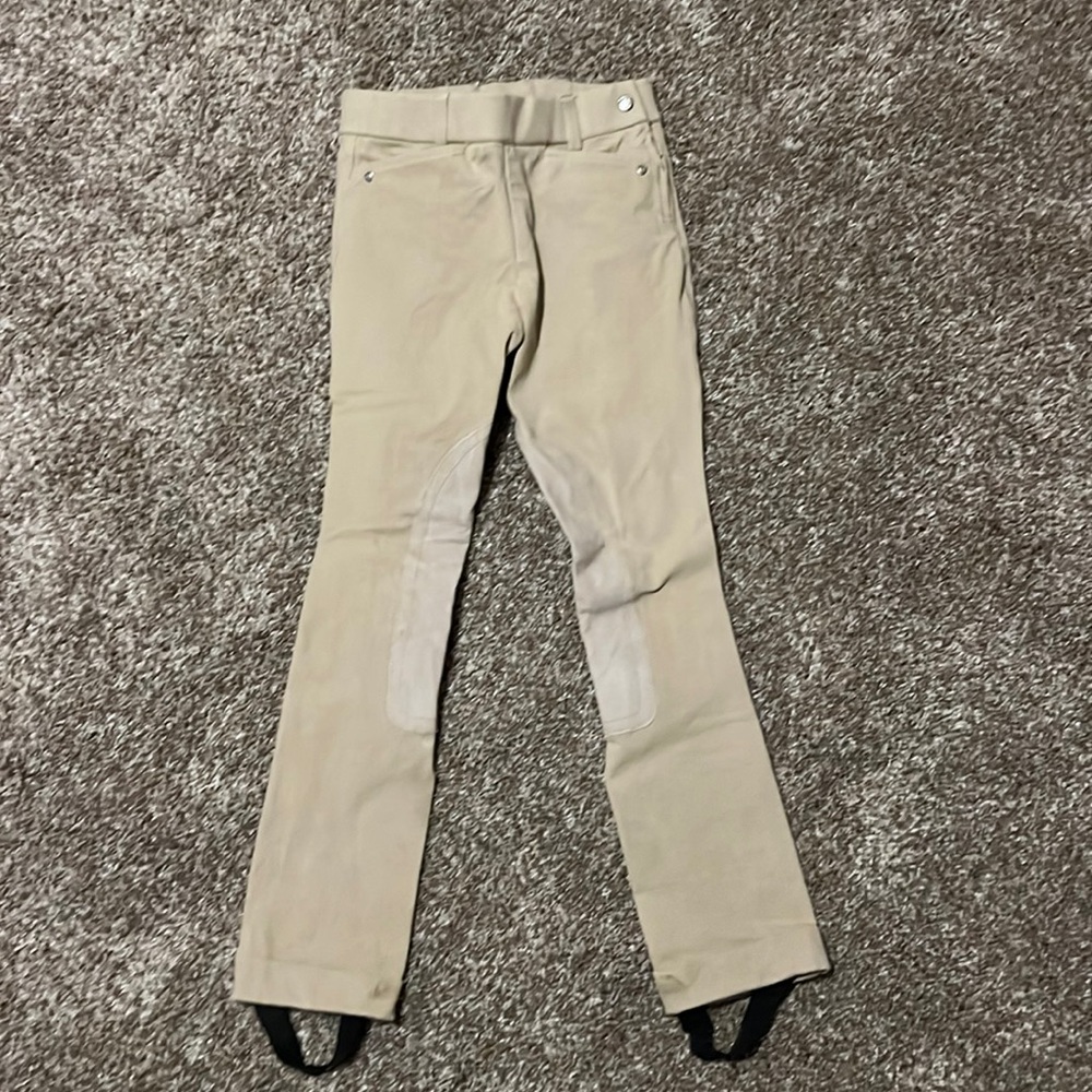 Ariat Girls size 10 side zip jodhpurs